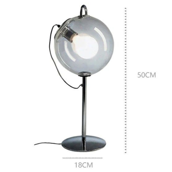 REEVES Transparent Glass Lamp