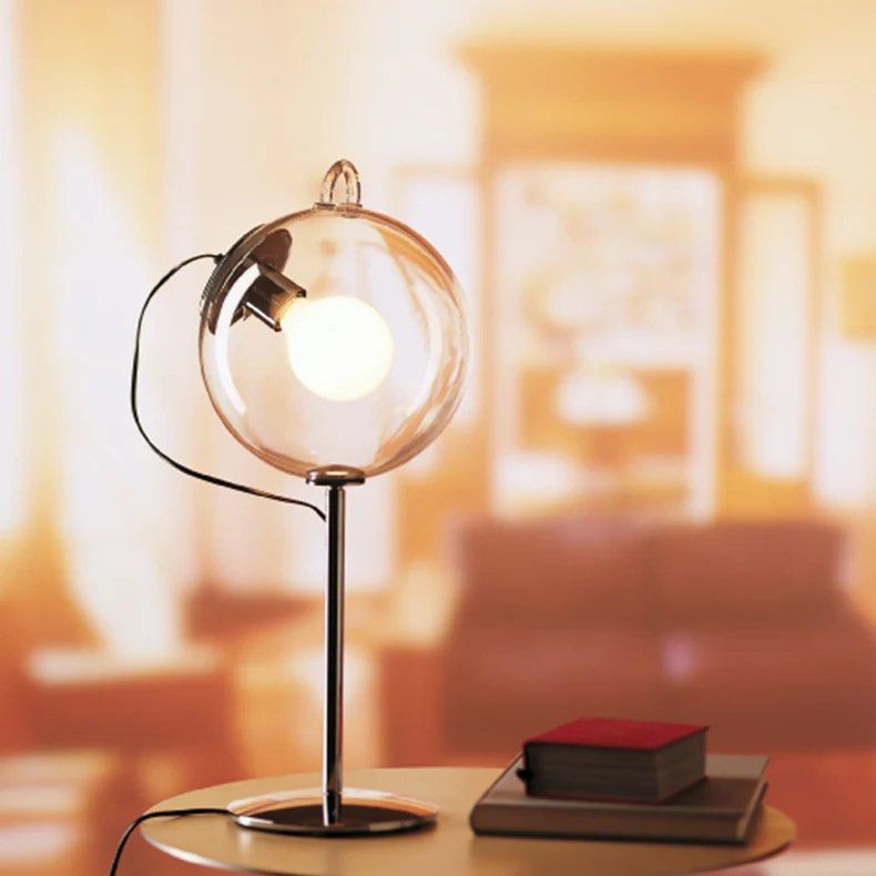REEVES Transparent Glass Lamp