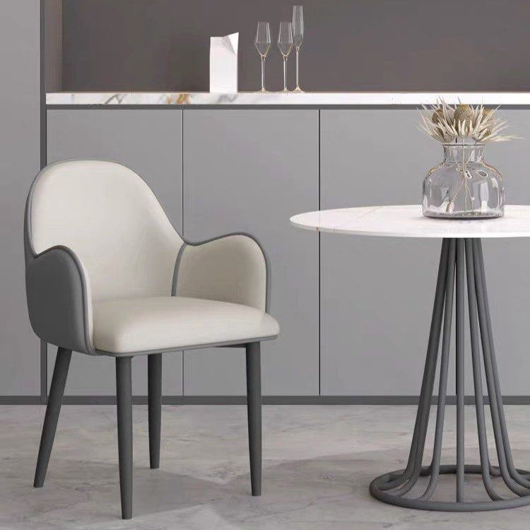 EZRA Modern Leather Dining Chair