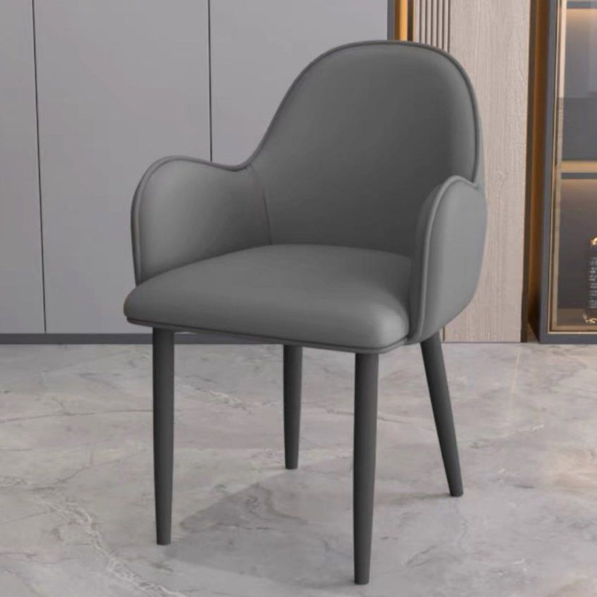 EZRA Modern Leather Dining Chair