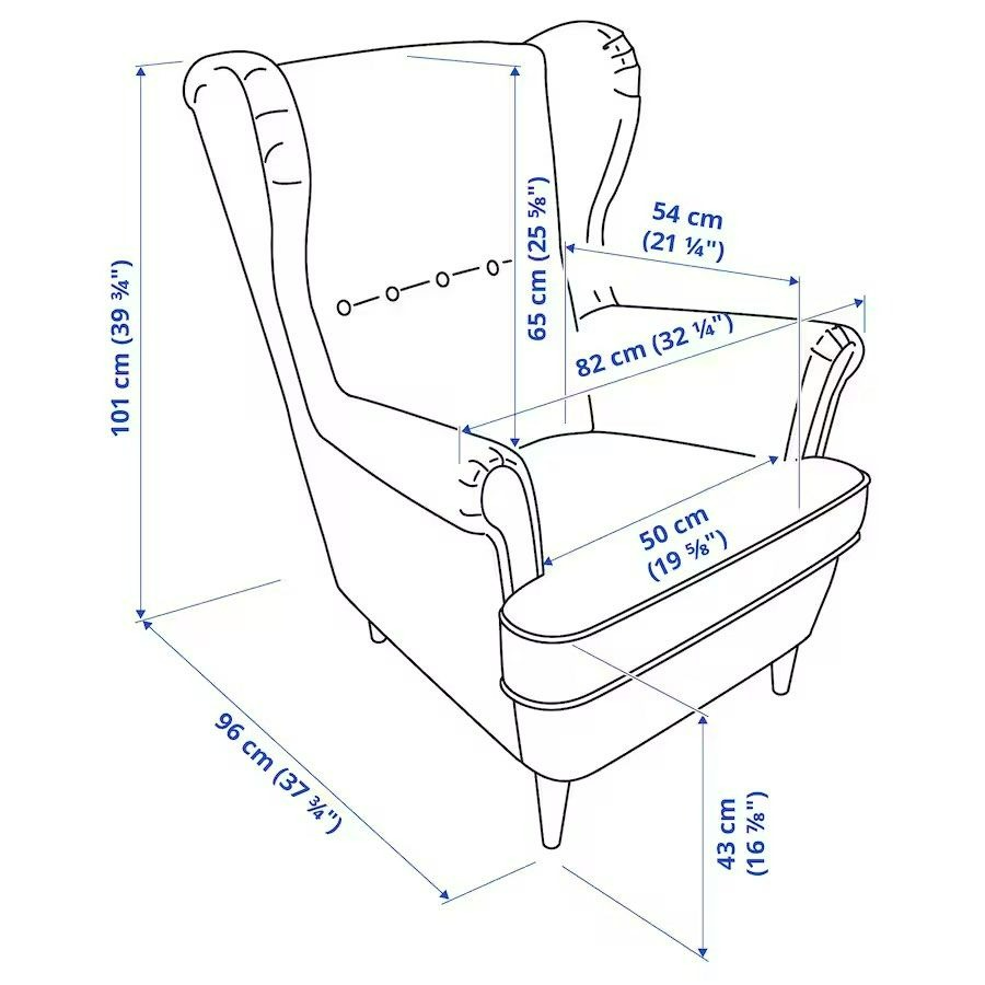 SHAY Wing Armchair