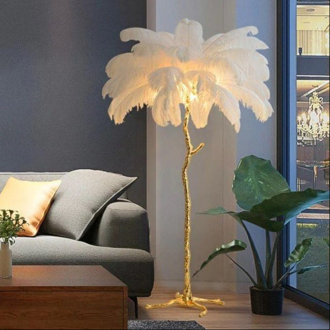 RICHARDS Golden Tree Floor Lamp