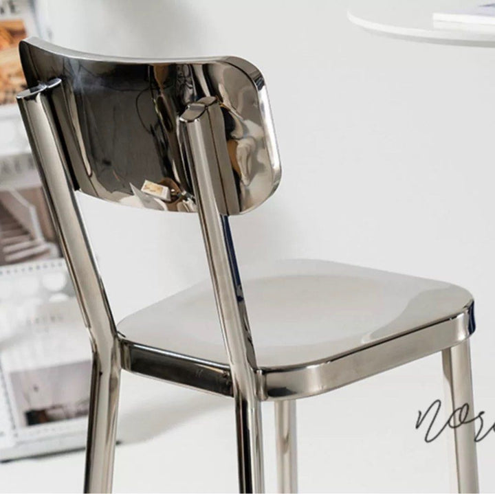 JAMES Modern Steel Bar Stool
