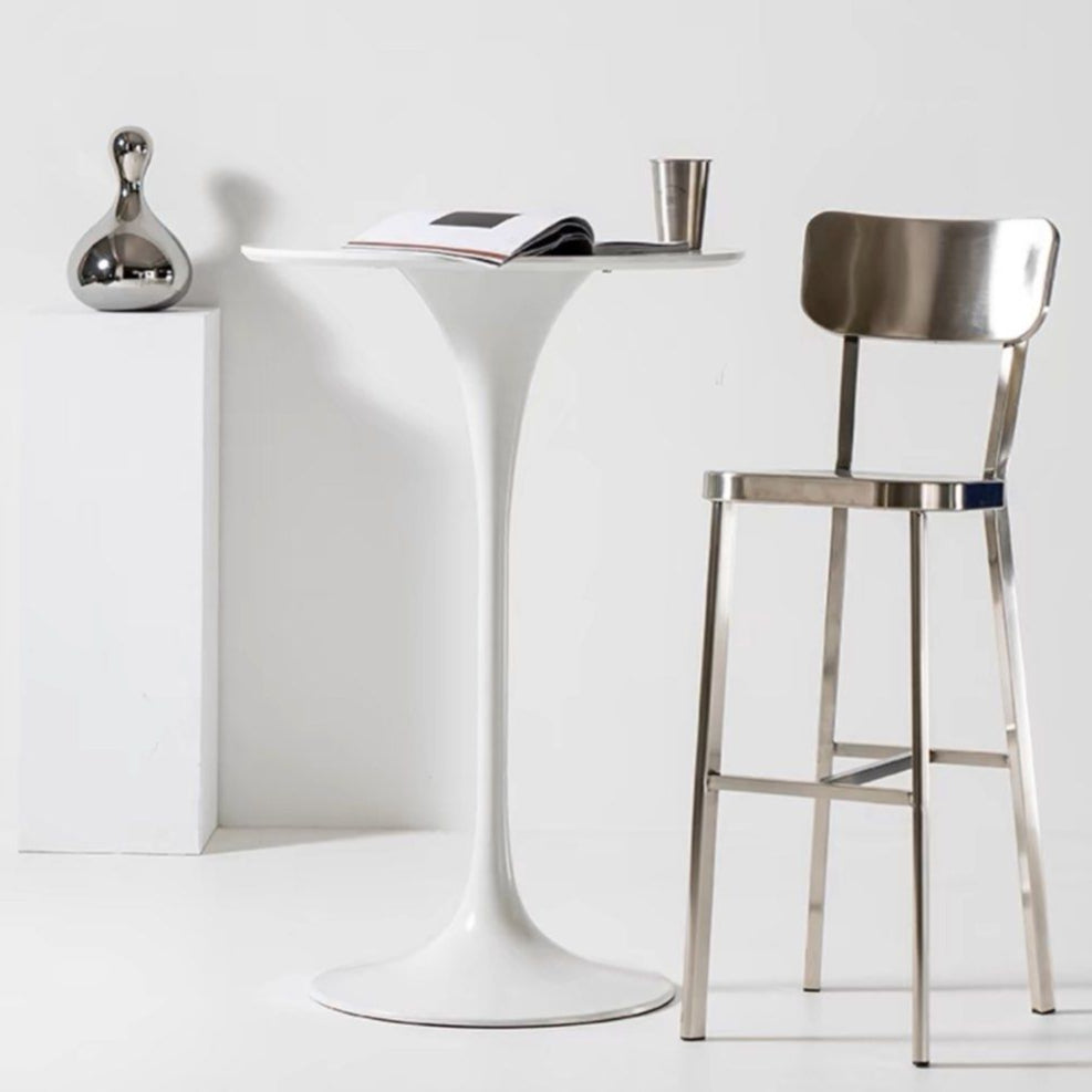 JAMES Modern Steel Bar Stool