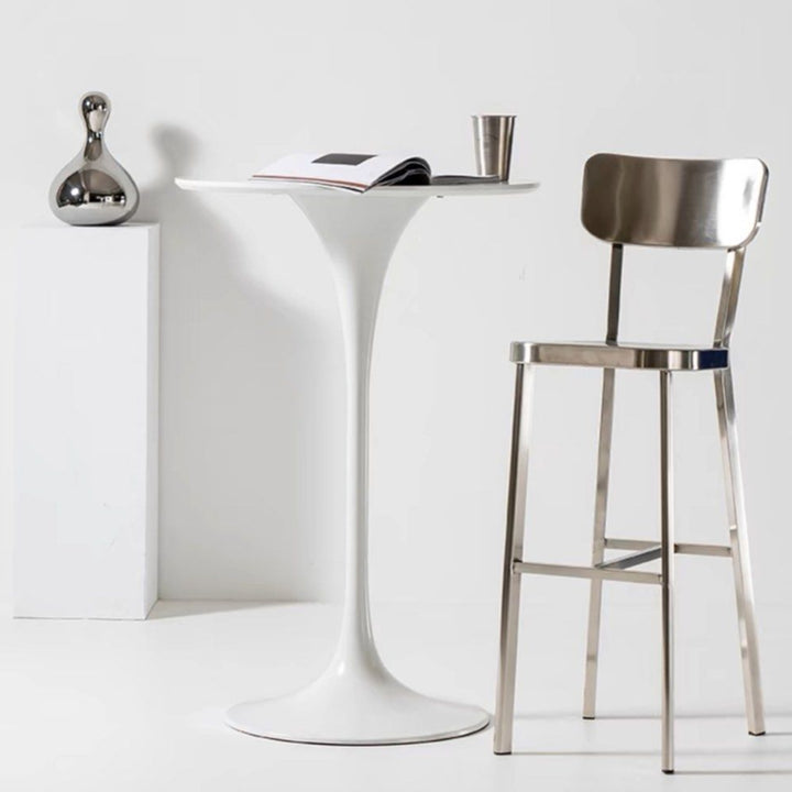 JAMES Modern Steel Bar Stool