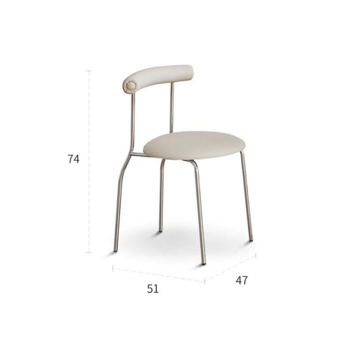 KOCA Japandi Sintered Stone Round Dining Table