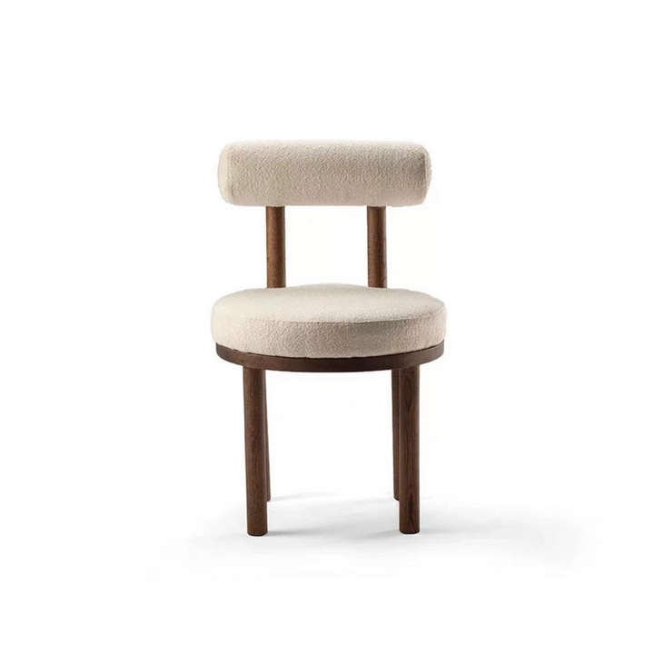 HOODA Modern Boucle Bar Stool