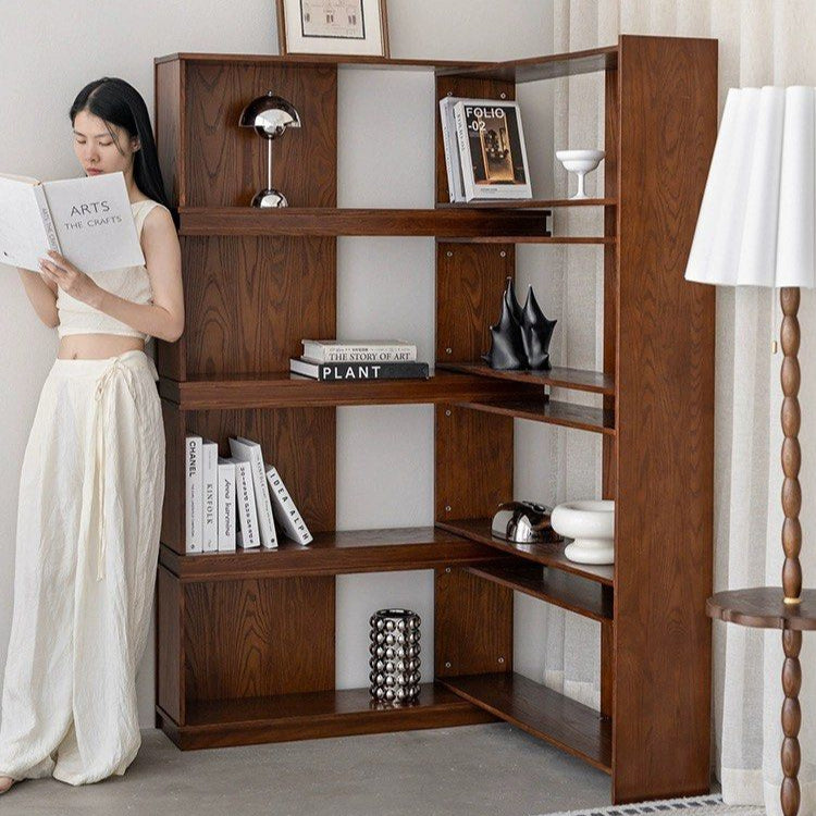 JOANA Extendable Solid Wood Display Shelf
