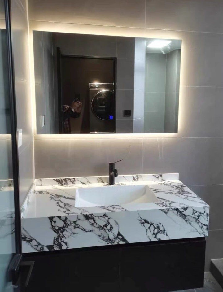 RONSON Modern Marble Bathroom Vanity Set