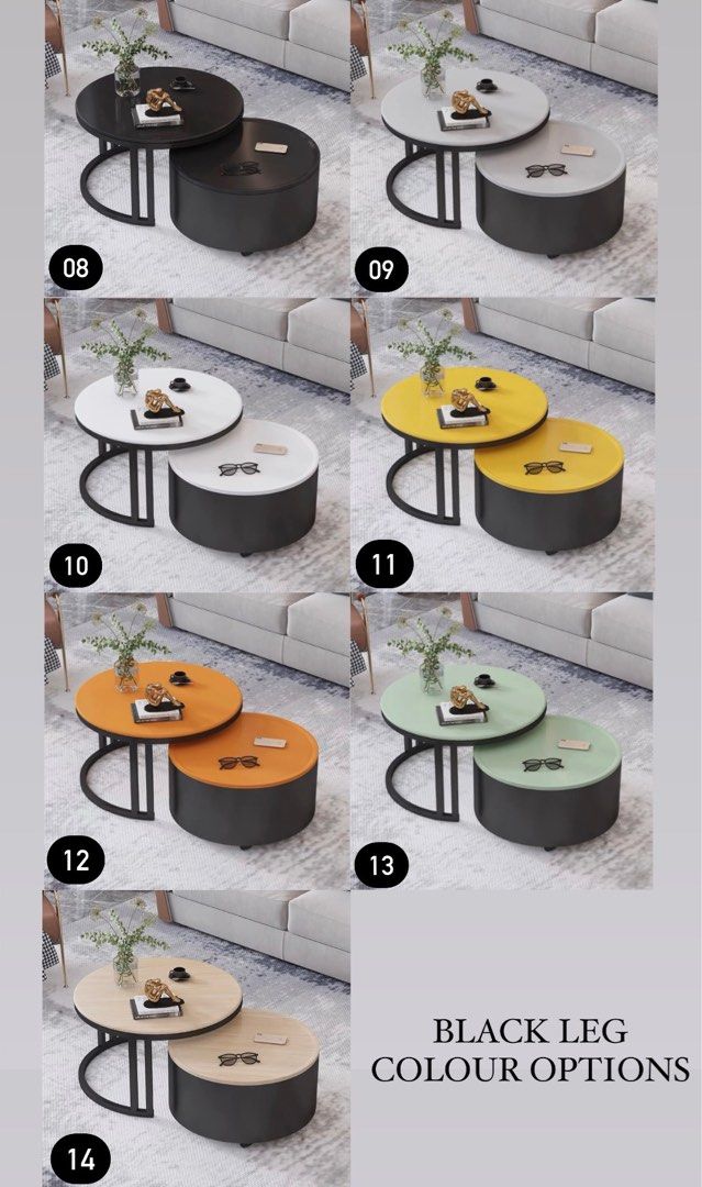 LAYTON Round Coffee Table