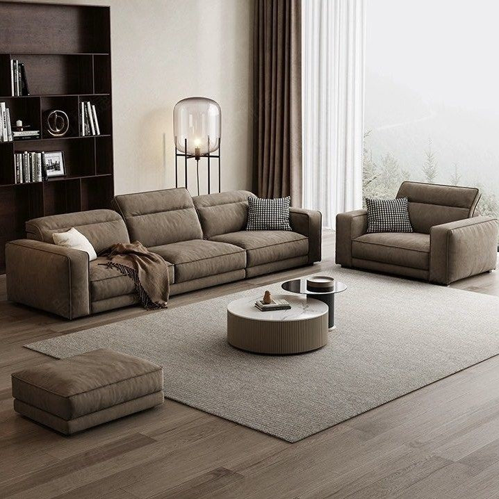 TREVORA Modern Scratch Proof Fabric Sofa