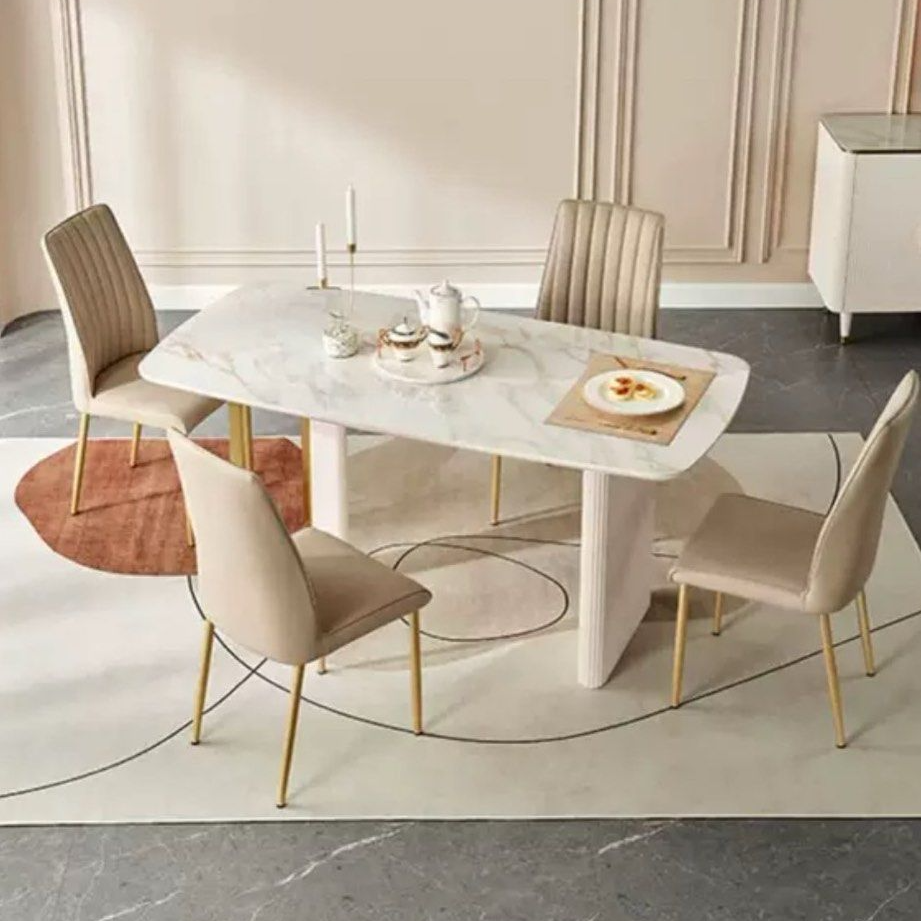 ILHAM Modern Sintered Stone Dining Table