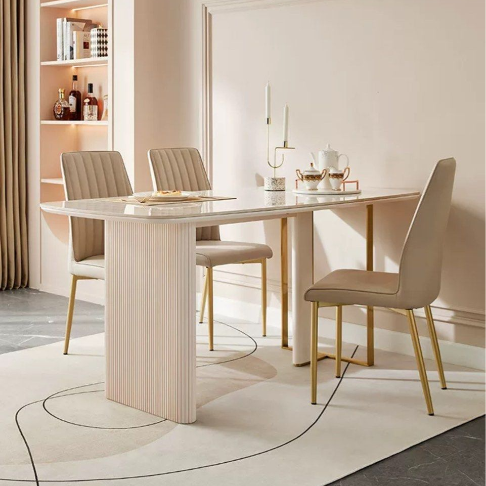 ILHAM Modern Sintered Stone Dining Table