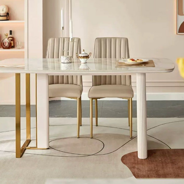 ILHAM Modern Sintered Stone Dining Table