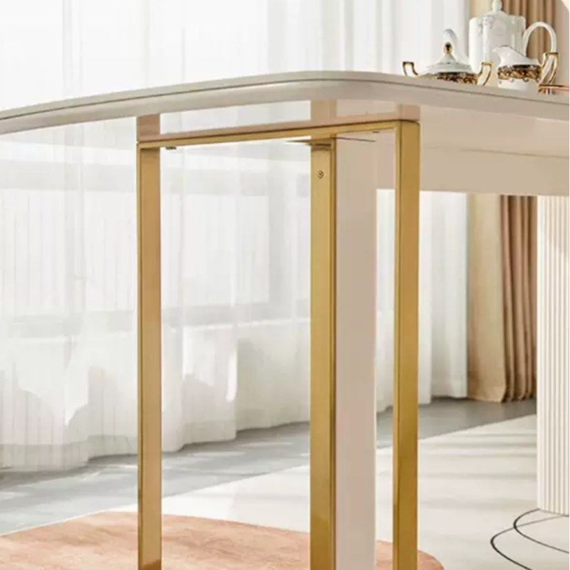 ILHAM Modern Sintered Stone Dining Table