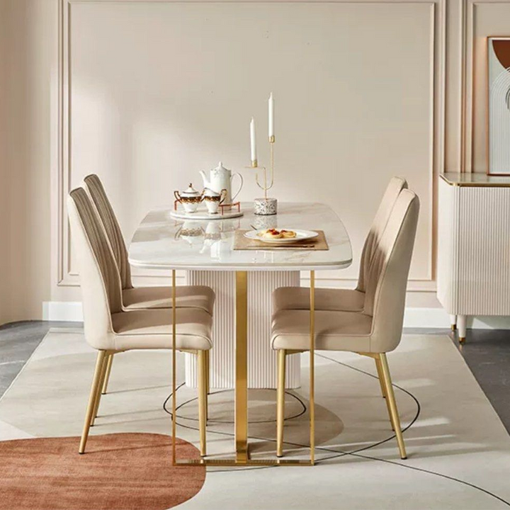 ILHAM Modern Sintered Stone Dining Table