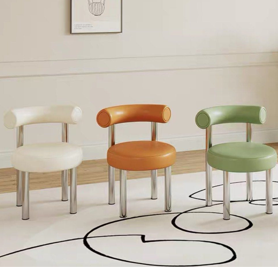 DODD Modern Leather Dining Chair (Cat-Friendly)