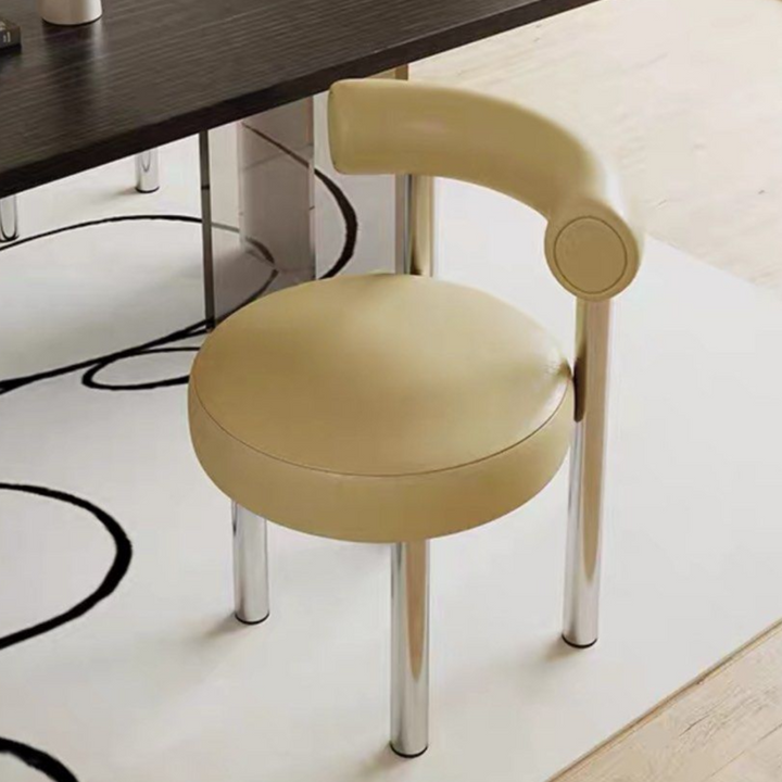 DODD Modern Leather Dining Chair (Cat-Friendly)