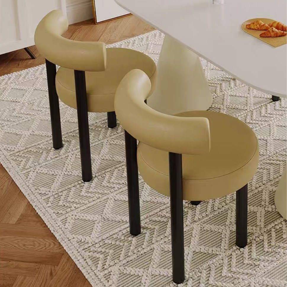 DODD Modern Leather Dining Chair (Cat-Friendly)
