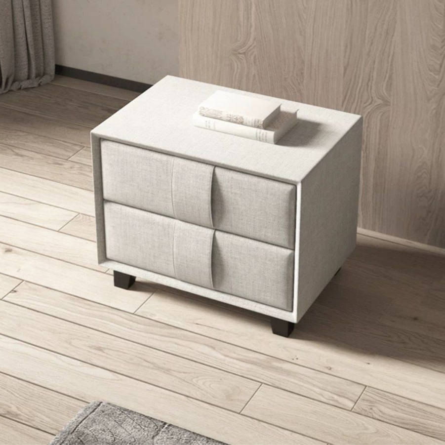 ROZA Modern Tufty Bedside Table