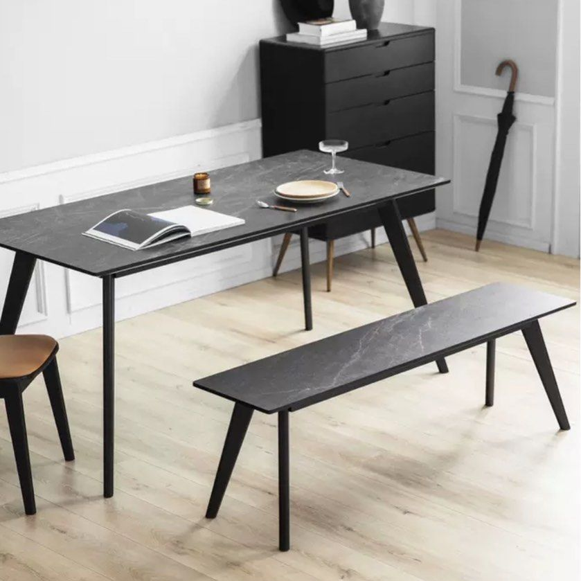 LEONORA Modern Sintered Stone Dining Table