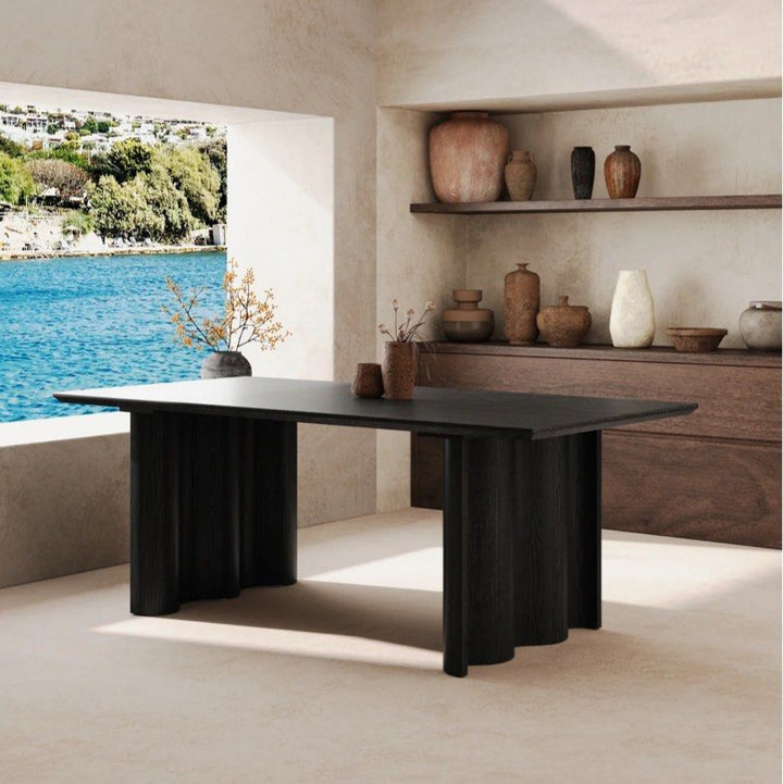 RUO Modern Solid Wood Dining Table
