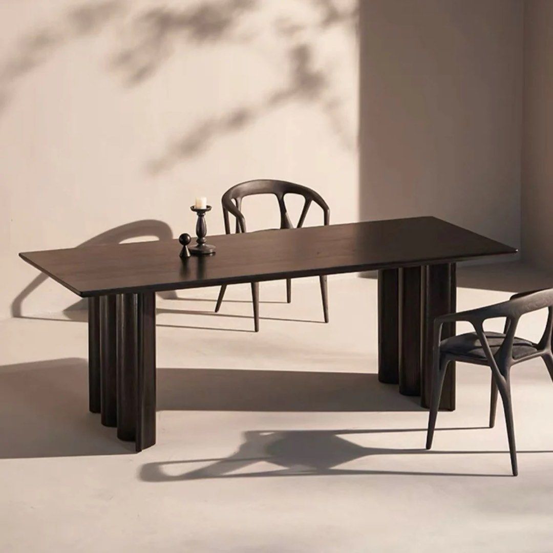 RUO Modern Solid Wood Dining Table