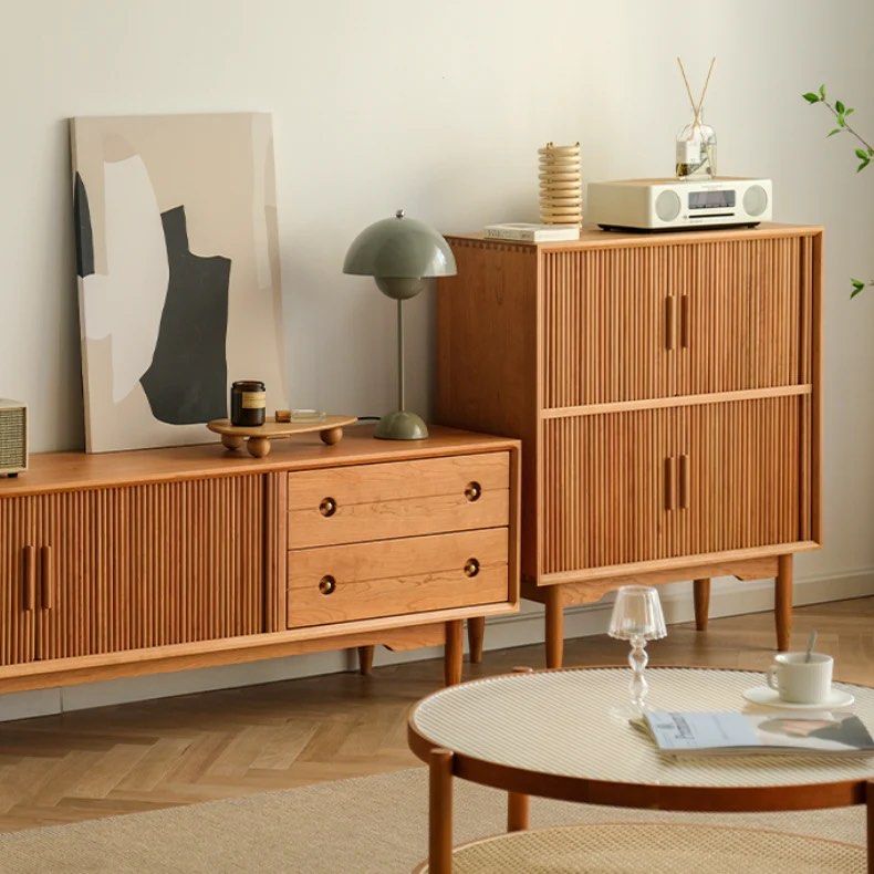 RUTO Wood Bookcase & Cabinet