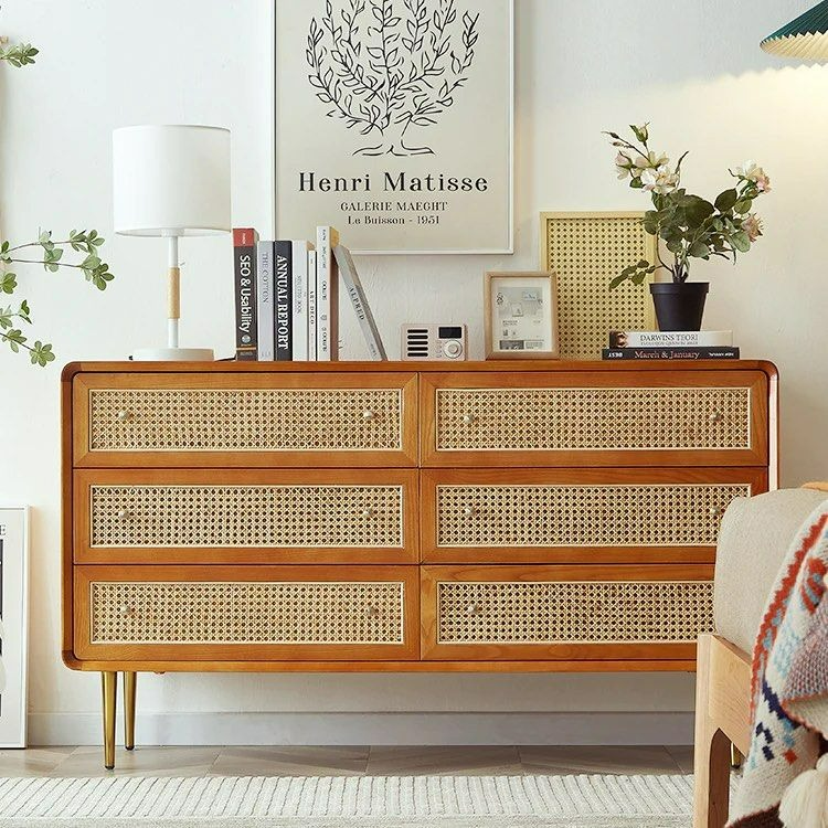 DAMOCLES Wood Drawer Chest