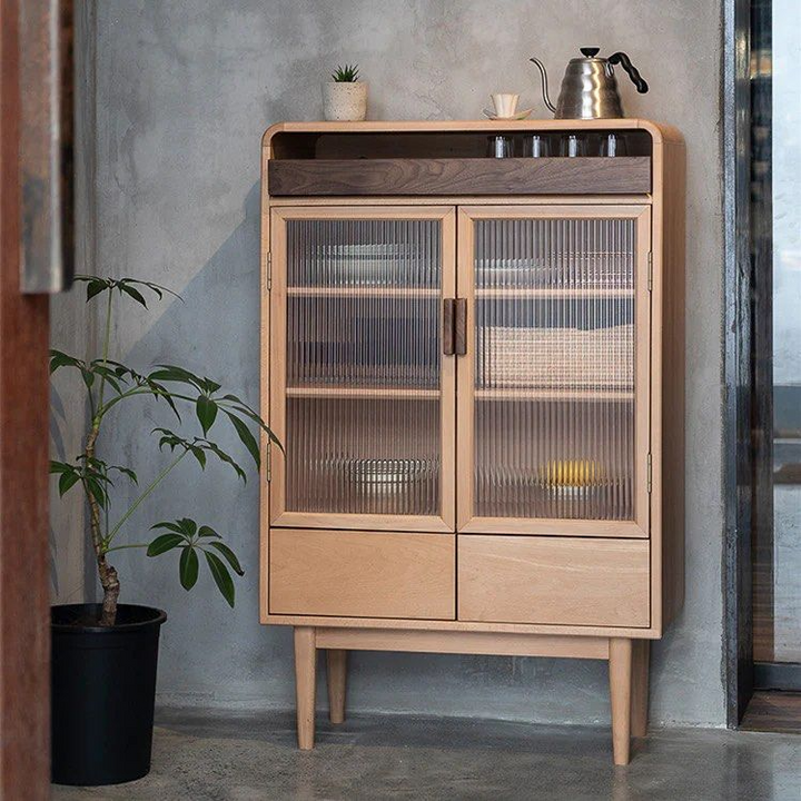 EVERAIN Wood 2 Door Sideboard