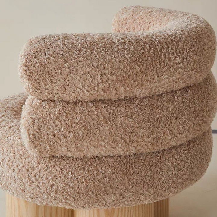 JASMINE Lambswool Lounge Chair