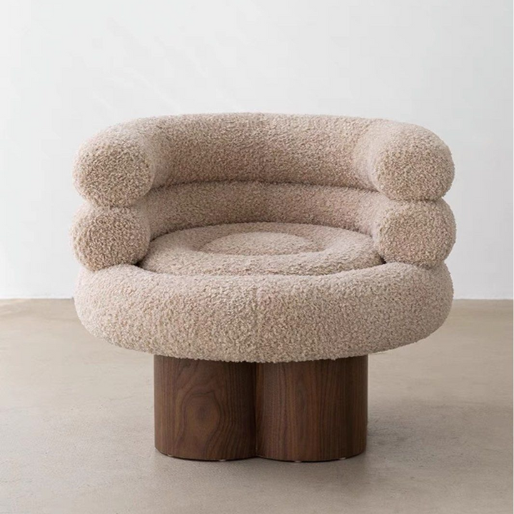 JASMINE Lambswool Lounge Chair