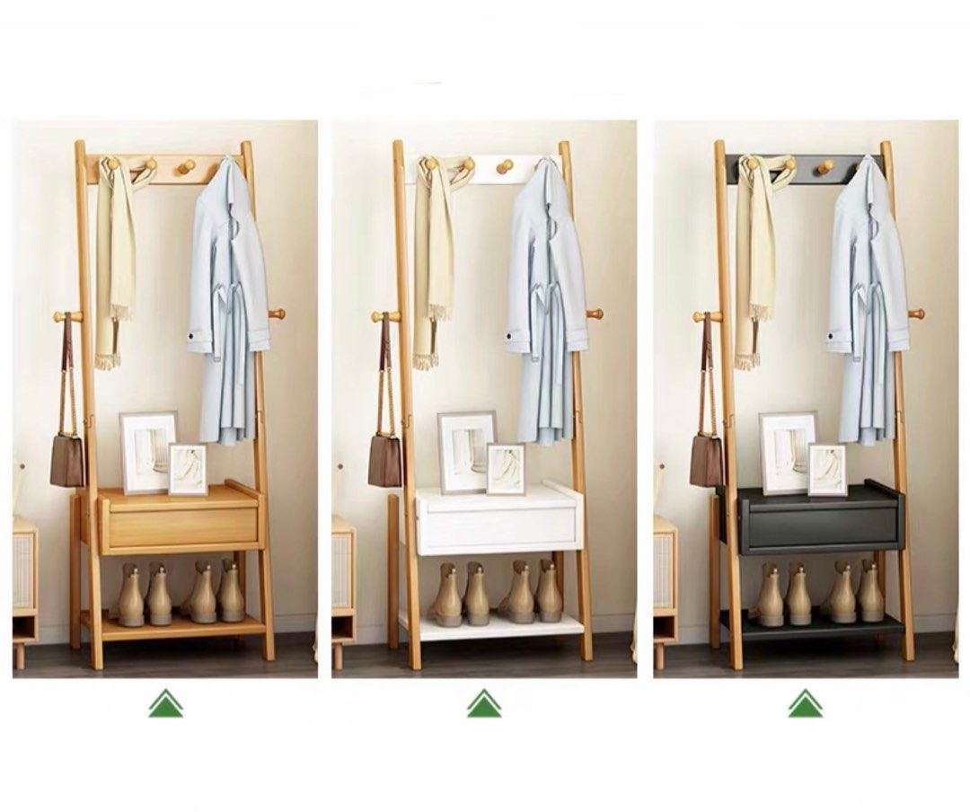 DORIVAL Minimalist Solid Wood Ladder Shelf
