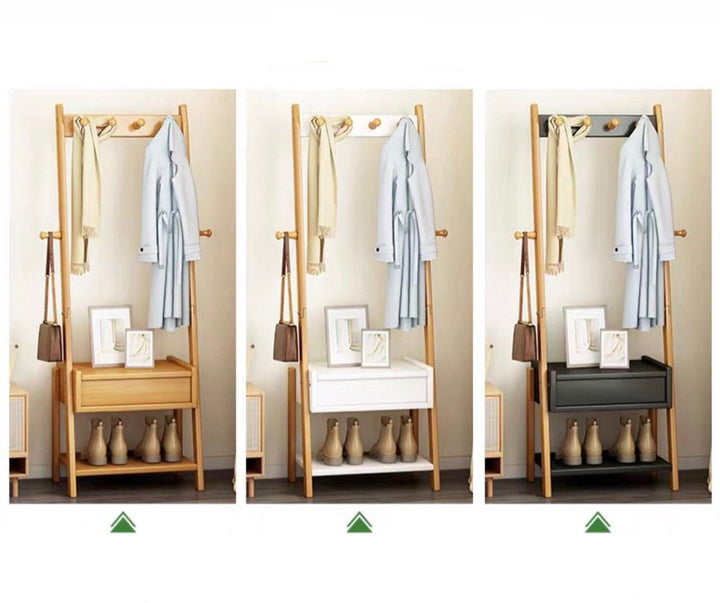 DORIVAL Minimalist Solid Wood Ladder Shelf