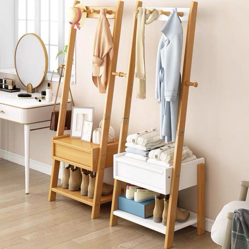 DORIVAL Minimalist Solid Wood Ladder Shelf