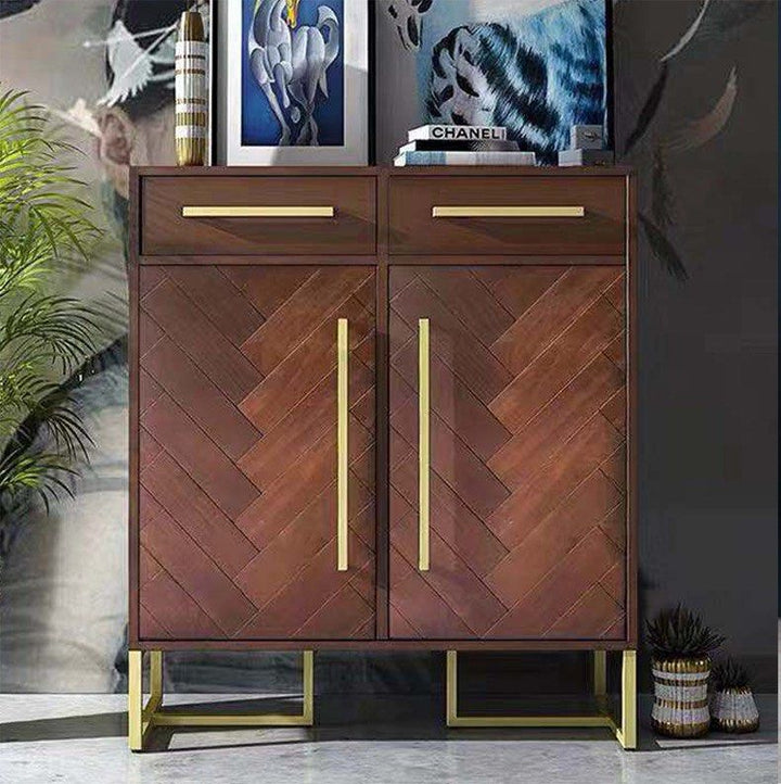 SALS Herringbone Shoe Cabinet