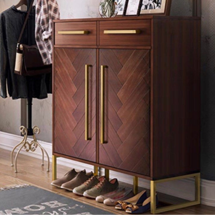 SALS Herringbone Shoe Cabinet