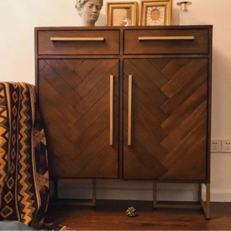 SALS Herringbone Shoe Cabinet