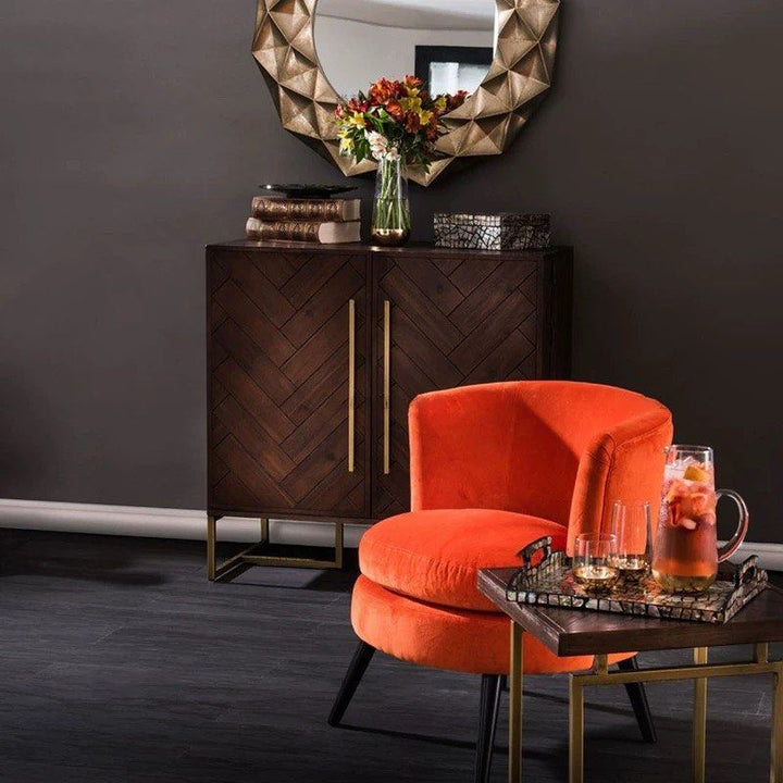 SALS Herringbone Shoe Cabinet