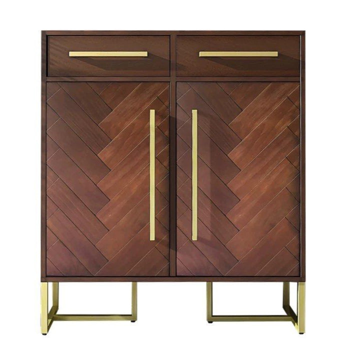 SALS Herringbone Shoe Cabinet