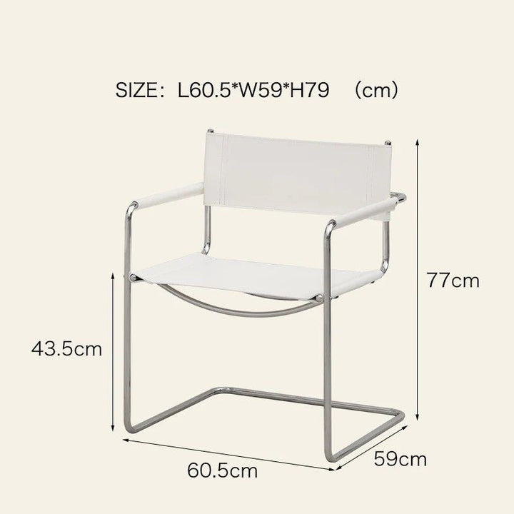LORCAN Leather Dining Armchair (Set of 2)