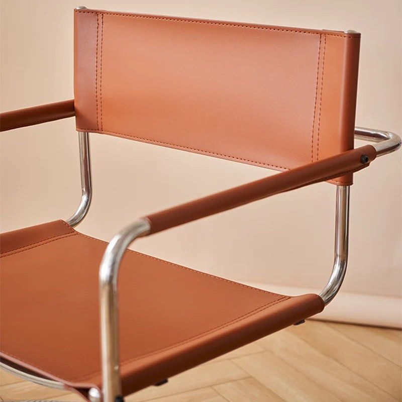 LORCAN Leather Dining Armchair (Set of 2)