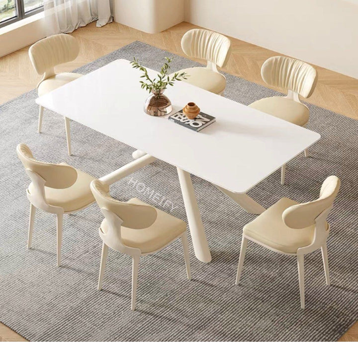 SAUNDERS Modern Sintered Stone Dining Table