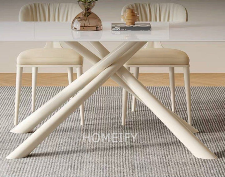 SAUNDERS Modern Sintered Stone Dining Table