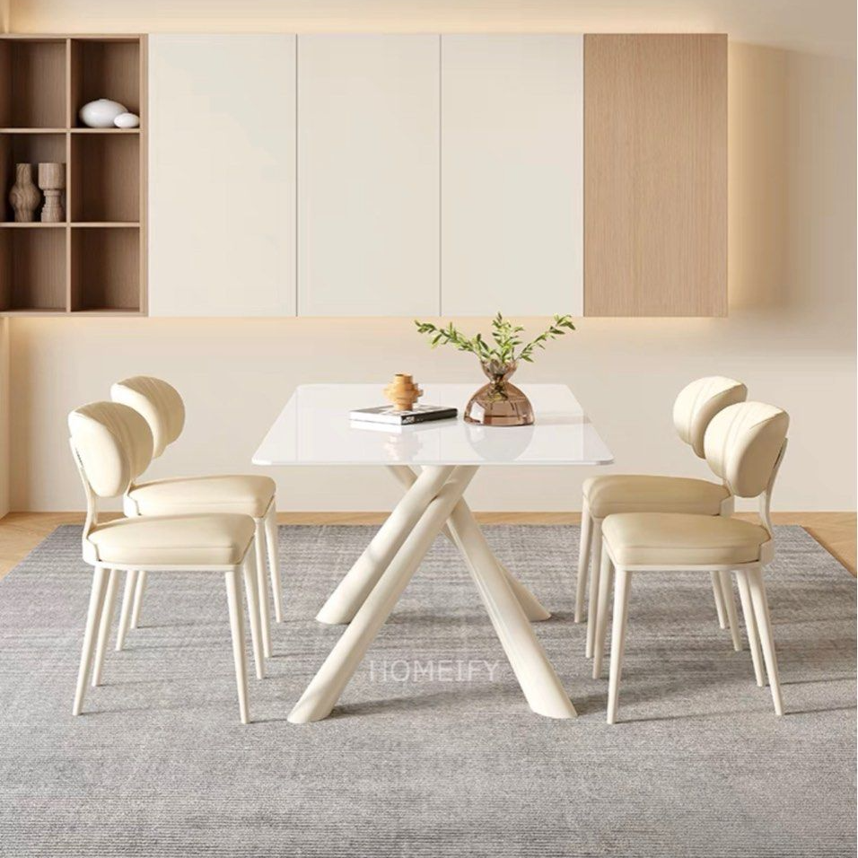 SAUNDERS Modern Sintered Stone Dining Table