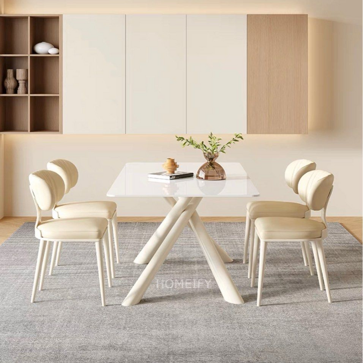 SAUNDERS Modern Sintered Stone Dining Table