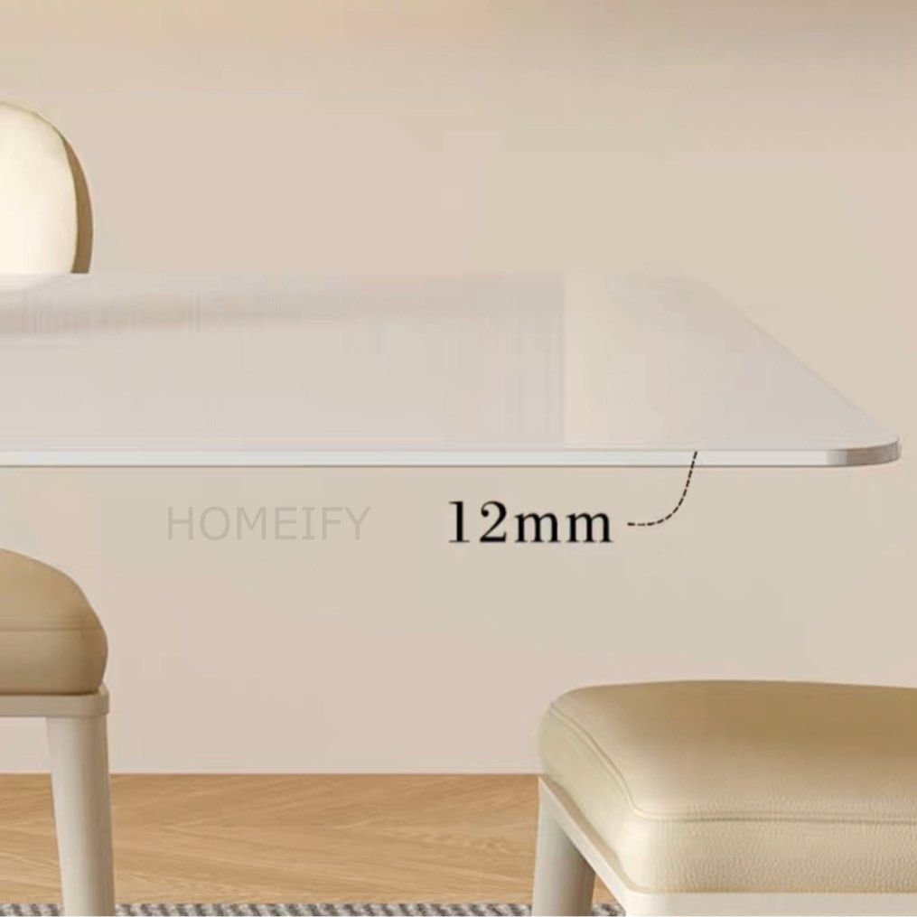 SAUNDERS Modern Sintered Stone Dining Table