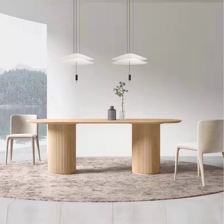REVERTO Solid Wood Dining Table