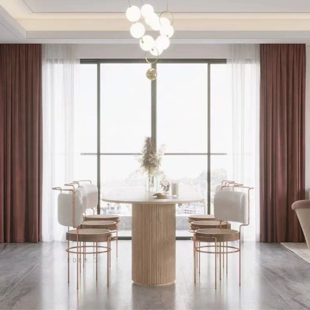 REVERTO Solid Wood Dining Table