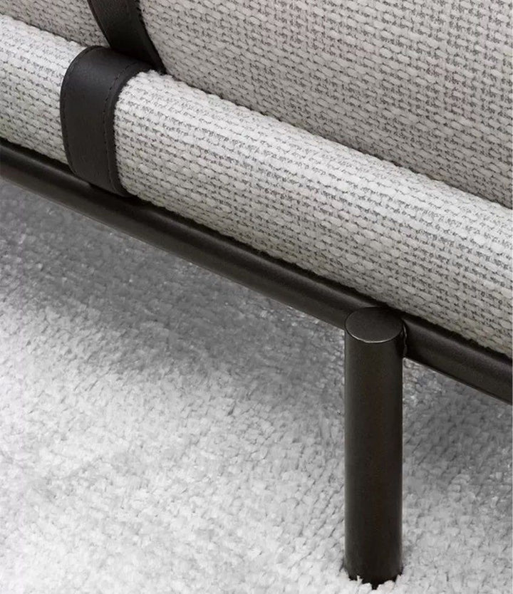 GRACELYN Modern Fabric Bench